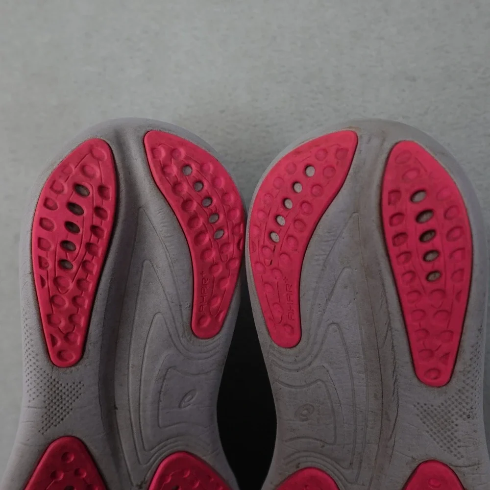 ASICS Gel Nimbus 25 Womens 7 Running Shoes Navy Pink PureGEL FF Blast Gym